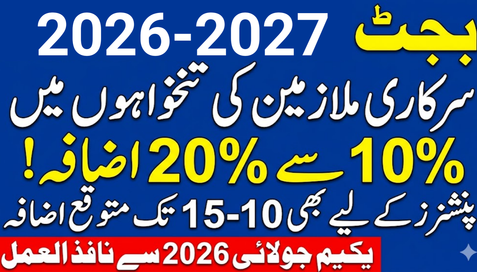 Pakistan Federal Budget 2026-27