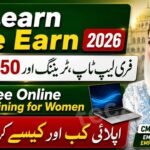 CM Punjab E Learn She Earn Program