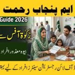 CM Punjab Rahmat Card