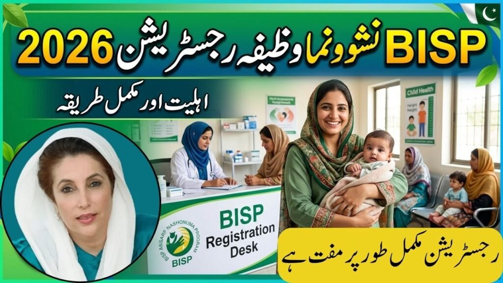 BISP Nashonuma Wazifa Registration