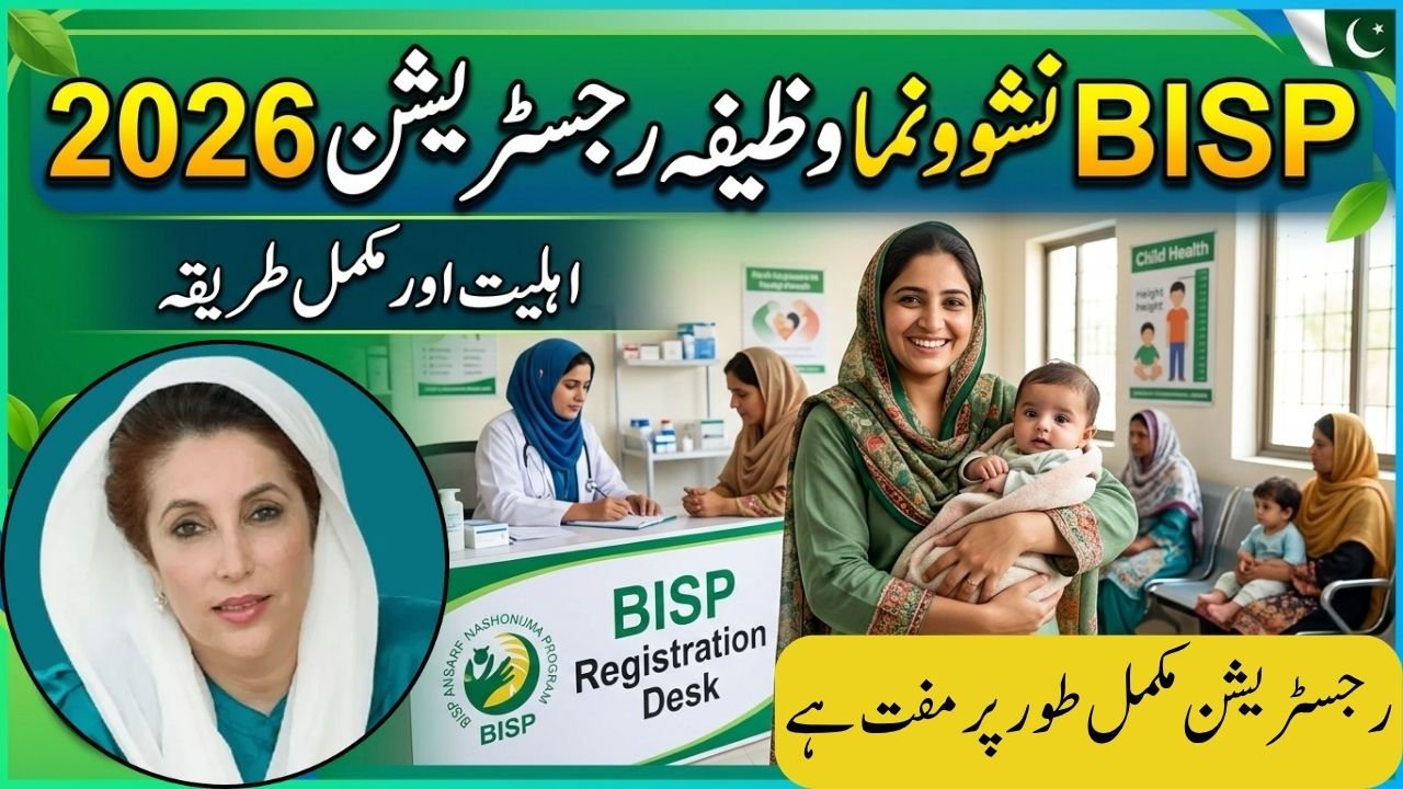 BISP Nashonuma Wazifa Registration